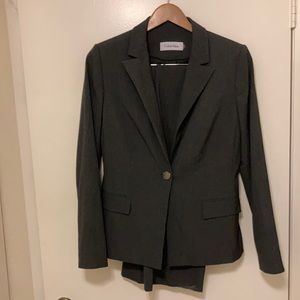 Calvin Klein Grey Business Suit